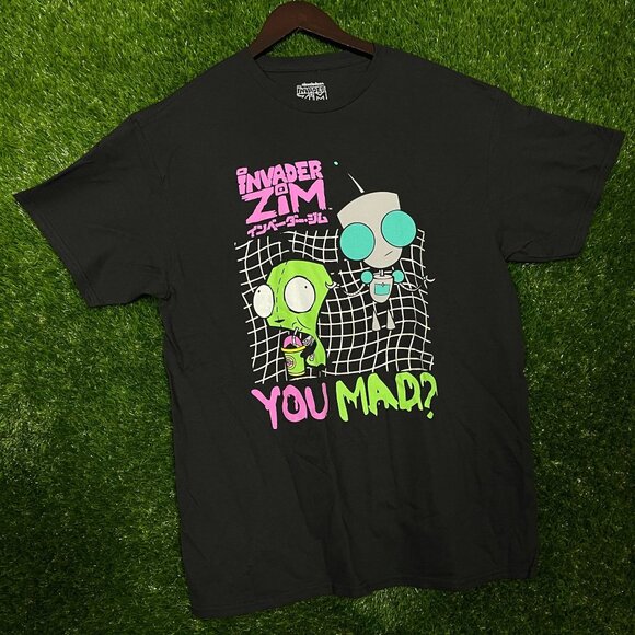 Invader Zim, You Mad, Cartoon Graphic T-shirt size XL - Picture 4 of 4
